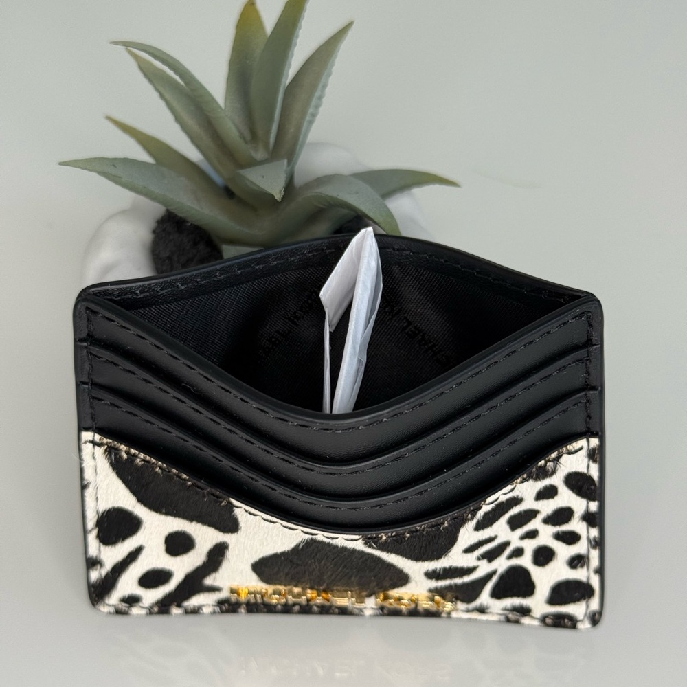 3pcs MICHAEL KORS EW Chain Crossbody Bag, Large Reed Card Holder & Dust Bag NWT - Picture 13 of 14